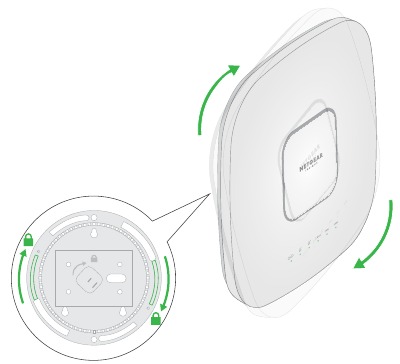 Montar el AP en una pared - Paso 3