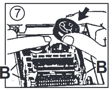 RA&Scaron;ALO JUOSTELĖS KEITIMAS - 3 žingsnis