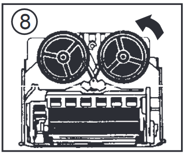 RA&Scaron;ALO JUOSTELĖS KEITIMAS - 4 žingsnis