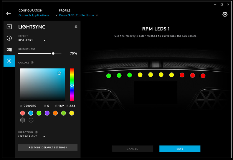 RPMning maxsus naqshini sozlash - 3-qadam