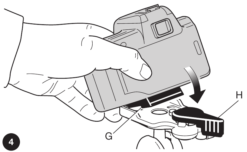 MONTAŻ APARATU NA GŁOWICY - Krok 1