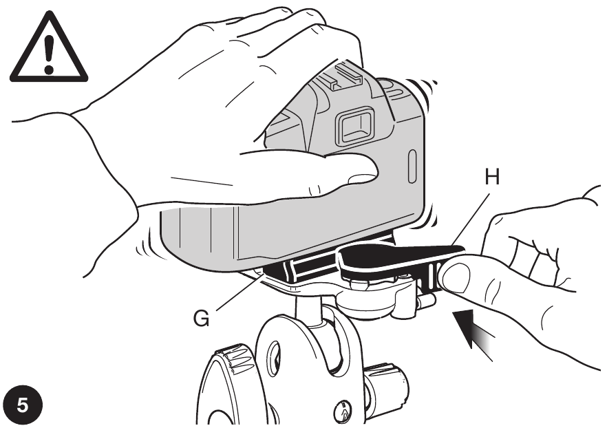 MONTAŻ APARATU NA GŁOWICY - Krok 2