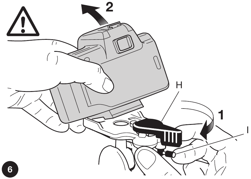 ZDEJMOWANIE APARATU Z GŁOWICY