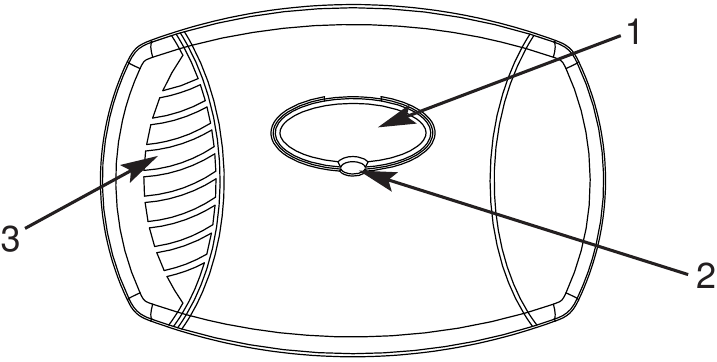A TAMPA DO SEU ALARME DE CO