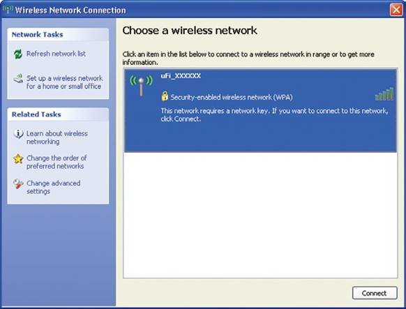 Establish a connection between your device and the client