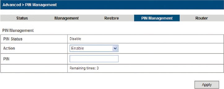 PIN Code Verification - Step 2