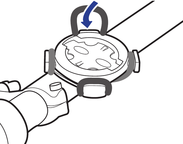 Montați pe bicicletă - Pasul 3