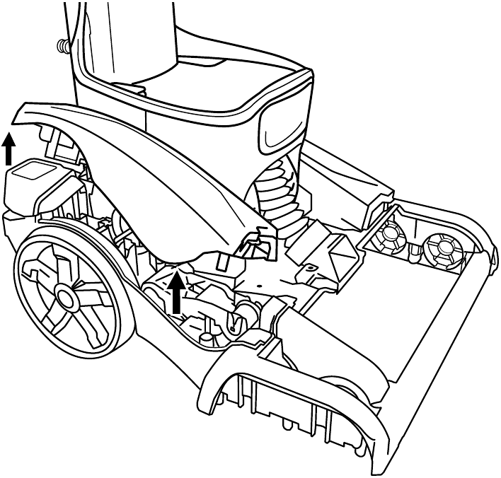 RIMOZIONE DELLA CINGHIA - Passaggio 2