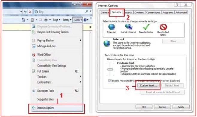 Spremenite nastavitve ActiveX - 1. del