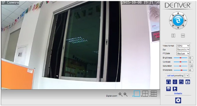 Prijava IP kamere v LAN - Video v živo