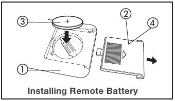Instale/Reemplace la Bater&iacute;a del Control Remoto