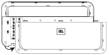 Снимите крышку панели