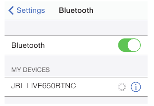 Emparejamiento Bluetooth - Paso 2