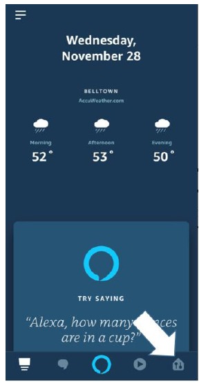 Usando Amazon Alexa - Paso 1