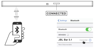 Bluetooth naudojimas - 2 žingsnis