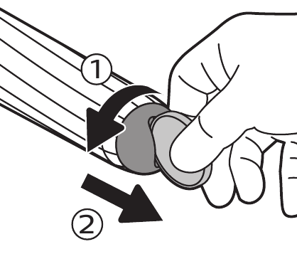 V&yacute;mena bat&eacute;rie - Krok 1