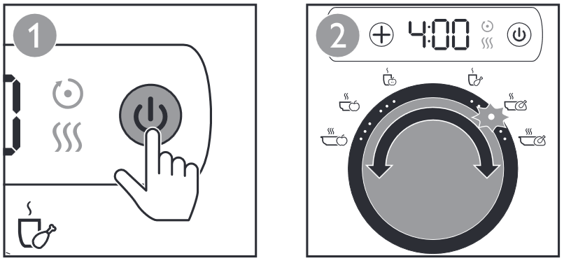 Құрылғыны пайдалану - 1-қадам