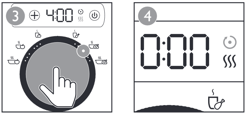 Құрылғыны пайдалану - 2-қадам