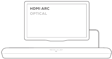 Play from the TV source