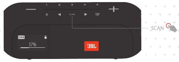 JBL - Harman TUNER2 - VARREDURA AUTOM&Aacute;TICA DE R&Aacute;DIO