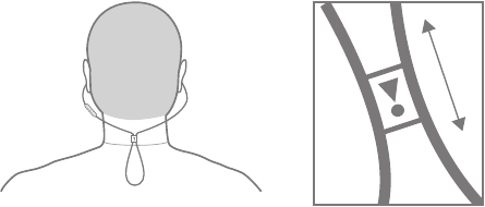 Como usar os auscultadores - Passo 4