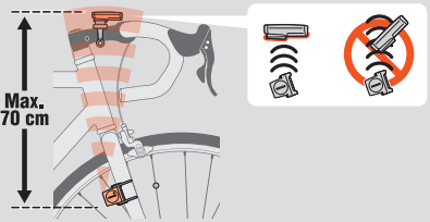 Instale el sensor y el im&aacute;n