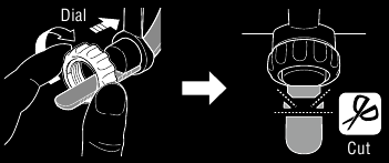 Odrezanie p&aacute;sky po mont&aacute;ži
