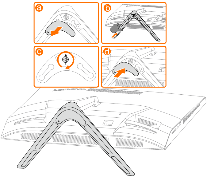 Kusakinisha msingi wa stendi