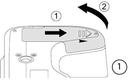 Inserting the Battery - Step 1