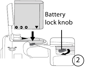 Inserting the Battery - Step 2