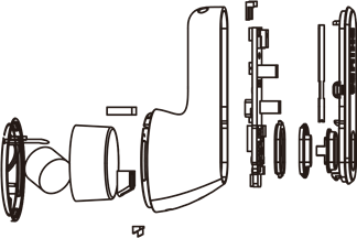 Remover a bateria integrada