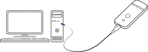 Podłączanie do urządzenia przez kabel USB