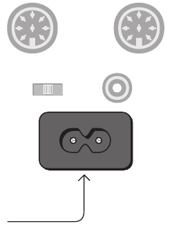 Connection to the mains Step 1