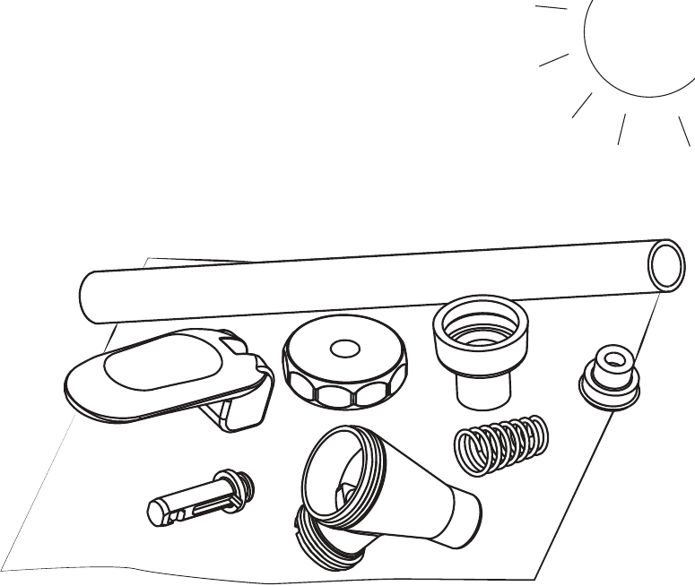 Limpieza del Grifo y del Tubo de Nivel - Paso 7