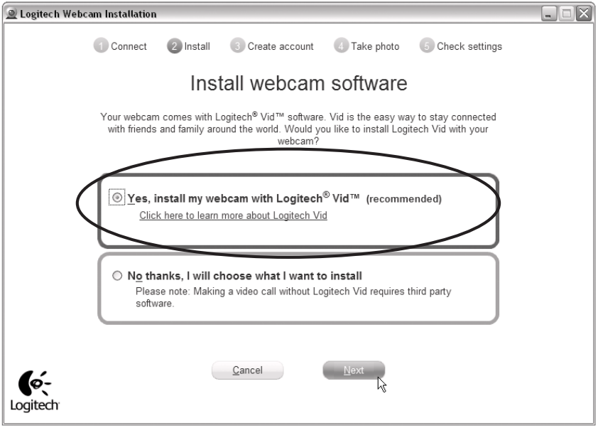 Choosing the type of installation