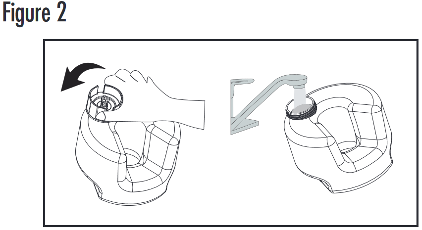 FILLING WATER TANK - Step 2