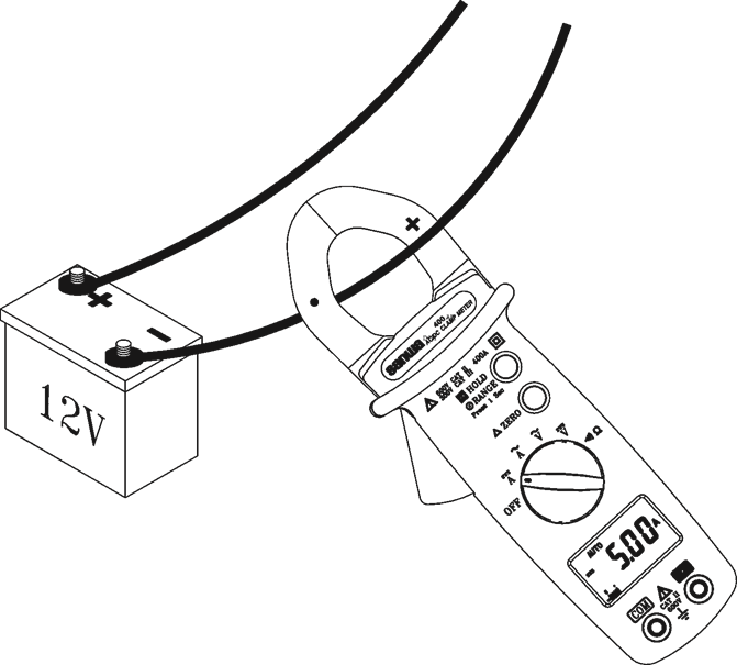 Măsurarea curentului DC