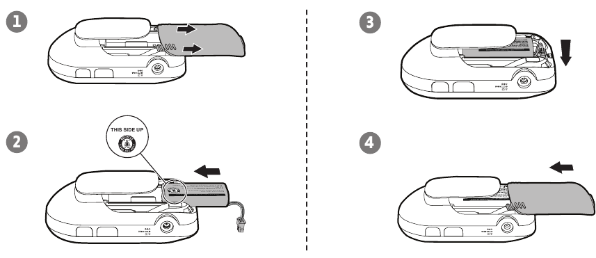 Asenna vanhemman yksik&ouml;n akku