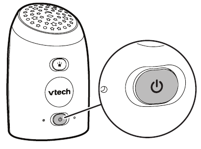 Kytke itkuh&auml;lytin p&auml;&auml;lle - Vaihe 1