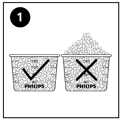 Preparations before use - Step 1