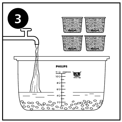 Preparations before use - Step 3