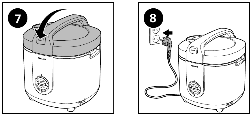 Preparations before use - Step 6