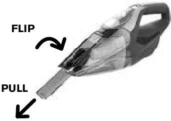 ALMACENAMIENTO DE LA HERRAMIENTA PARA GRIETAS QUICK FLIP