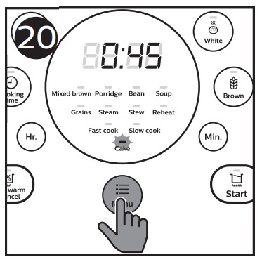 Kek pishirish - 2-qadam