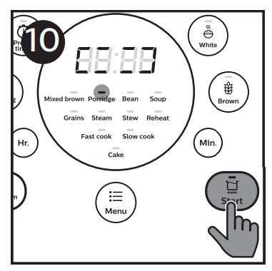 Bo'tqa pishirish - 2-qadam