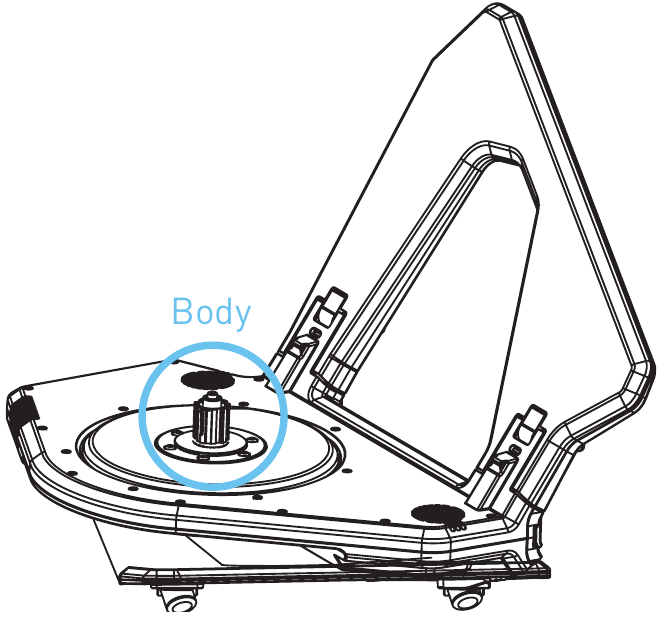 &Ouml;sszeszerel&eacute;s - 1. l&eacute;p&eacute;s - Fektesse le az edzőg&eacute;pet