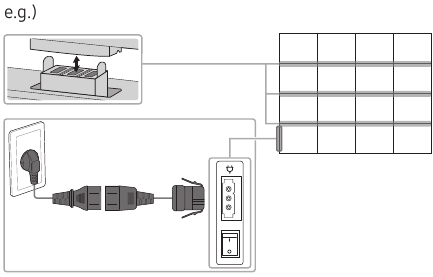 Connecting the Power Cable