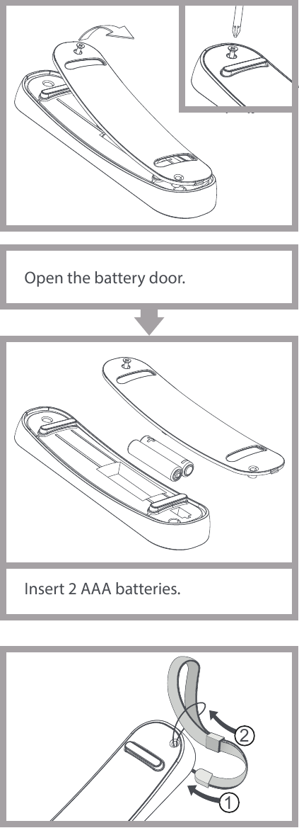 BEREID UW AFSTANDSBEDIENING VOOR OP INSTALLATIE