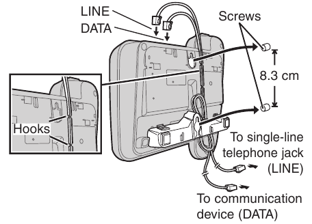 Montaža na zid - Korak 3