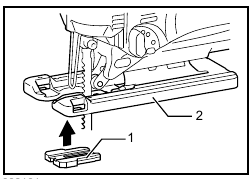 Anti-splinterinrichting voor aluminium voet